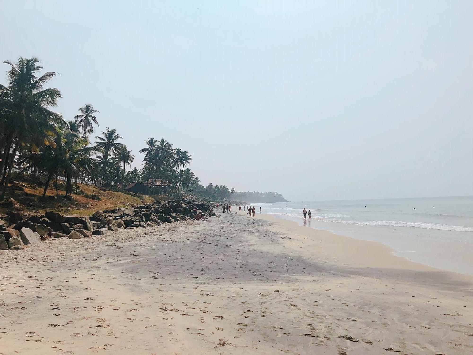 Satta Beach Deluxe Varkala Exteriör bild